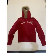 Roots Green紅色刷毛外套