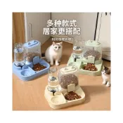 (店+)寵物餵食飲水一體自動水器喝水神器貓咪飲水機器貓狗狗寵物用品碗