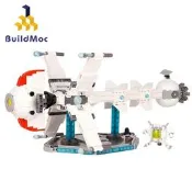 隨貨附帶收據BuildMoc太空系列積木Captain Future太空突擊隊彗星號