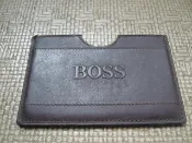 BOSS卡套棕黑/咖啡名片夾二色可選
