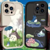 雨傘龍貓防摔殼 OPPO A6X A6S A79 A78 A77 A74 A73 5G A57 A54 A72手機殼