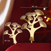 祝壽 松樹2件套裝 亞克力 烘焙蛋糕裝飾擺件萬壽無疆仙鶴插卡壽公壽婆壽桃中式生日壽宴