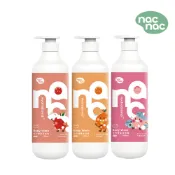 【蝦皮直營】nac nac 活力益菌沐浴露500mL 兒童沐浴露 洗髮露 益生菌 玻尿酸