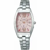 大高雄鐘錶城 seiko SK037 精工錶 1B32-0AA0P(SSVW129J)LUKIA限量太陽能電波腕錶 /粉 24mm｜樂天領券現折★全館特惠中★指定刷卡回饋10%