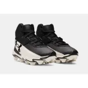【現貨馬上出】UA 高筒膠釘鞋 Harper 10 RM 6000707 棒球 壘球 黑色 UNDER ARMOUR