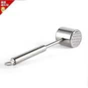 【烹飪食用器具】不鏽鋼雙面錘肉器 鬆肉器 嫩肉器 肉錘 牛排錘子 嫩肉錘 斷筋錘 雙面敲肉嫩肉 敲肉錘牛排工具