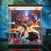 《Yao 挖寶趣》APEX-TOYS 原神 胡桃．雪霽梅香Ver. PVC公仔 專用展示盒
