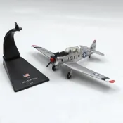秒殺🔥1:72美國1953LT-6G教練機二戰仿真合金飛機航模型靜態軍事擺件桃園出貨✨