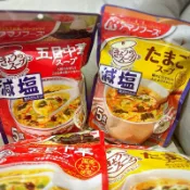 全口味補貨 天野 即食湯 蛋花湯 5食 露營 登山 日本 amano 減鹽