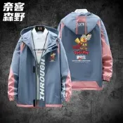 連帽外套漫威 皮卡丘雷神 美國隊長 死侍外套夾克衣服衛衣長袖T恤風衣男女