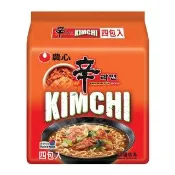 【NONG SHIM 農心】農心辛辣白菜風味拉麵4入(480g)