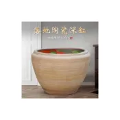 (店+)陶瓷魚缸大號客廳古法養魚生態缸養睡蓮荷花缸庭院家用老式大水缸