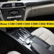 💘Benz C級 C200 C300 W204 內裝卡夢改裝硬殼 中控排擋 門板 儀表臺 HIPS熱轉印碳纖維改裝飾板
