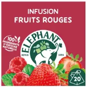 少量現貨 🇫🇷 法國象牌 Éléphant 花草茶 綜合莓果薄荷 盒裝20袋