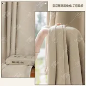 (店+)【小銅板】高遮光窗簾 加厚窗簾 晨光葉影 壓花窗簾 多尺寸可選 半腰窗落地窗可用 遮陽擋紫外線 多種安裝方式