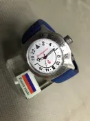 Fabula x Tempest 台灣 俄國 VOSTOK 自動機械 防水 200M * 24小時錶盤 * 白面日期
