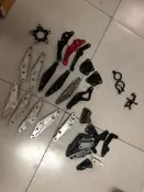 Msp Rpm Gjms 勁戰四代減震輻射對四轉接碼 1  rpm右邊黑色  輻射碼    280 2 rpm左邊黑色
