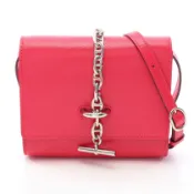 【DOKODEMO】【二手】愛馬仕 HERMES 肩包 Chaine d'Ancre To Go Compact Rose Extreme Rose Extreme 其他 Chaine d'Ancre Compact Rose Extreme
