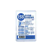 永昌創新國際有限公司 W.I.P B8 多功能透明硬質膠套 證件套 文件套 資料套 證書套 10.3x7.1cm /個 T9908【APP滿額下單10%點數(單一帳號最高1000點)】9/30止
