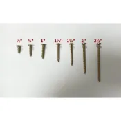 五彩 大扁頭5/32 鐵板牙螺絲  1/2“ 3/4“ ~ 2-1/2 “零售 (10支 或 20支) 附發票