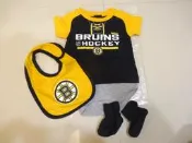 新生兒連身衣 Boston Bruins 波士頓棕熊隊 冰球 hockey