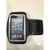 庫存不用等-蘋果 5 運動臂帶 iPhone 5 臂套   跑步 臂袋 臂套 運動手臂帶 (黑色) 120030100現