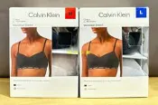 美兒小舖COSTCO好市多代購～Calvin Klein CK 凱文克萊 女無鋼圈内衣/胸罩(2件組)