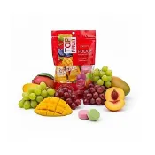 TOP Fruit 啵啵綜合水果軟糖 320g 果汁軟飴糖果 芒果 草莓 葡萄 綜合 馬來西亞