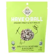 【iHerb】Sunny Fruit, Have A Ball 有機水果堅果零食，杏仁可可碎榛子味，4.44 盎司（126 克）