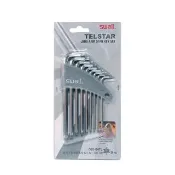 【SWELL】星型實心平面六角扳手9支組 T8-T40(095-04TL/六角扳手/星型扳手/手工具/台灣製造)