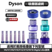 米粒之光 Dyson吸塵器濾網 戴森濾芯 HEPA 適用V6 V7 V8 V10 V11 V12 V15 SV18