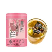 (店+)【蔘大王】『紅棗七葉膽茶►共1組』(6gX10入/組)漢方退火飲▪促進新陳代謝║養生三角茶包