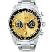 【ALBA】雅柏 Tokyo Design 三眼計時 手錶-44mm(VK64-X001Y/A4B003X1)