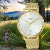 ALBA 雅柏 都會時尚大三針米蘭帶女錶 開學購物季 送禮首選-36mm (AG8N80X1/VJ32-X342K)