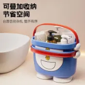 臺灣🚍 速寄🉑百寶袋手手提提籃浴室浴室用品用品洗澡洗漱浴筐收納宿捨露營洗浴