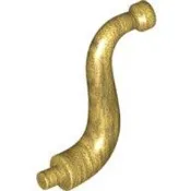 全新LEGO樂高珍珠金色象尾【43892】Elephant Tail / Trunk 6069990