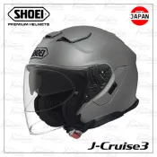 【趴趴騎士】SHOEI J-Cruise 3 消光灰 3/4 安全帽 (內墨片 JCruise3