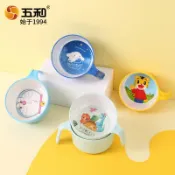 現貨 正版 三麗鷗 小豬佩奇 哆啦A夢 兒童碗 兒童 飯碗 食品級 密胺 餐具 防燙 輔食碗 手柄碗 湯匙碗 單柄碗