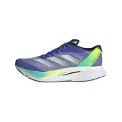 (店+)【adidas 愛迪達】IF9211 adidas Adizero Boston 12 舒適輕盈 織物 低幫跑步鞋 男款 藍色