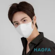 HAOFA氣密型TN95立體醫療口罩-純白色(30入)