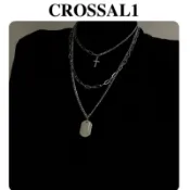 【CROSSAL1】韓國🇰🇷 三條式項鍊 搭配 不鏽鋼 項鍊