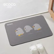 【ECOCO】意可可-E24067 歡樂小鴨地墊 吸水墊 小號