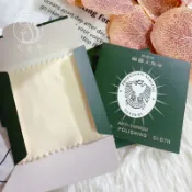 《花栗子精品寵珠寶殿》HZ28鹿皮絨 擦銀布 拋光布 通孔 配件 萌寵🌷［直播美貨每週一、二、四、五、日］