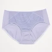 【Wacoal 華歌爾】3D專利立體無鋼圈 M-3L中低腰三角褲 NBB202搭配內褲-NS23021V(宇宙藍)