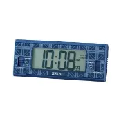 【SEIKO 精工】溫溼度顯示 貪睡電子鬧鐘 桌鐘 送禮 禮物 推薦(QHL099L)