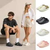 【KANGOL】英國袋鼠圓頭懶人涼鞋(夏天雨天必備/穆勒鞋/涼拖鞋)