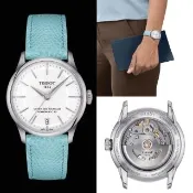 【TISSOT 天梭】杜魯爾 簡約自動機械女錶  手錶 情人節 禮物(T1392071601100)