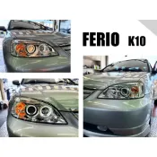 小亞車燈改裝＊全新 HONDA K10 FERIO 雙光圈 喜美七代 LED上燈眉 晶鑽 魚眼 大燈