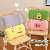 🍀栗子社🍀午睡枕抱枕靠墊辦公室午休迷你小號小枕頭男女生趴睡學生睡覺神器