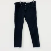 【DOKODEMO】Levi's 511 黑色牛仔褲，拉鍊門襟，黑色，尺寸 W34（古著）